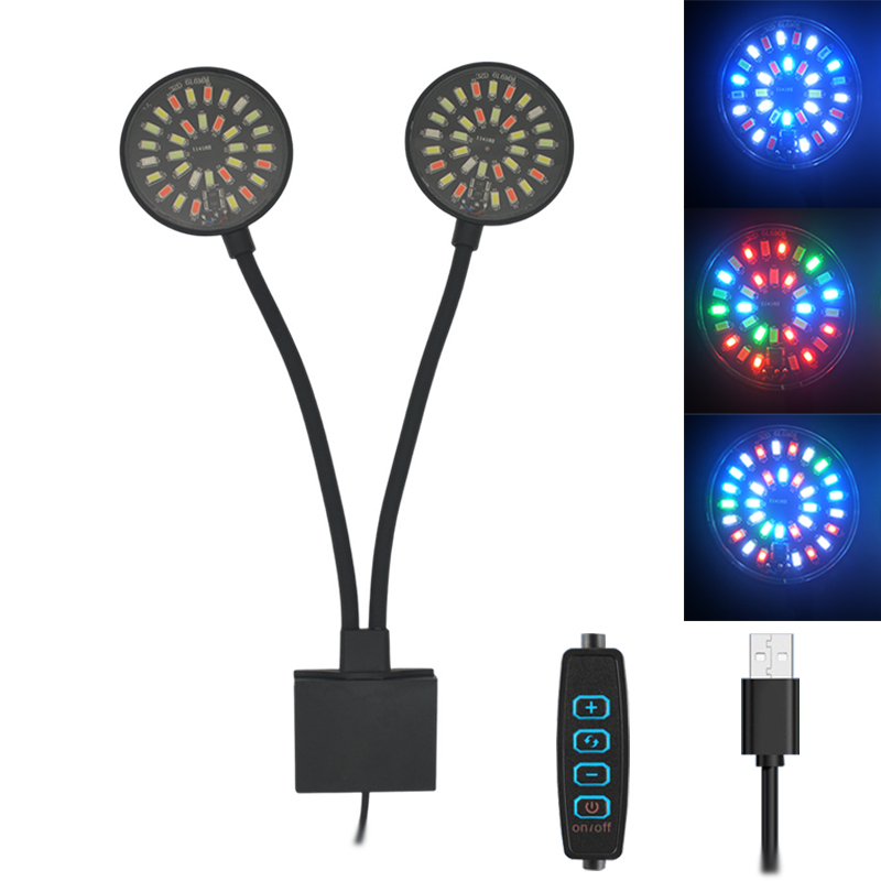 Aquarium Marine Lights - Luz LED USB para acuario, lámpara