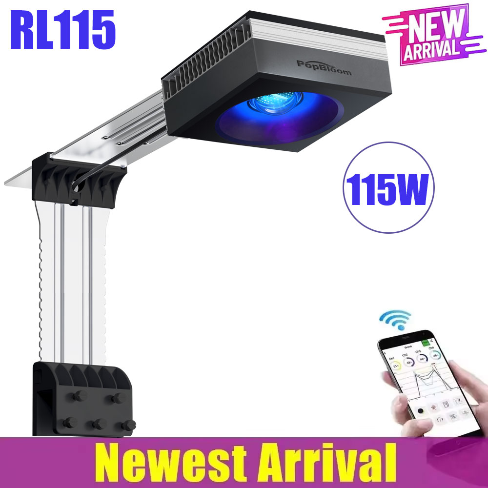 Reef Lighting - PopBloom WiFi acuario luz LED RL60/RL90/RL115,