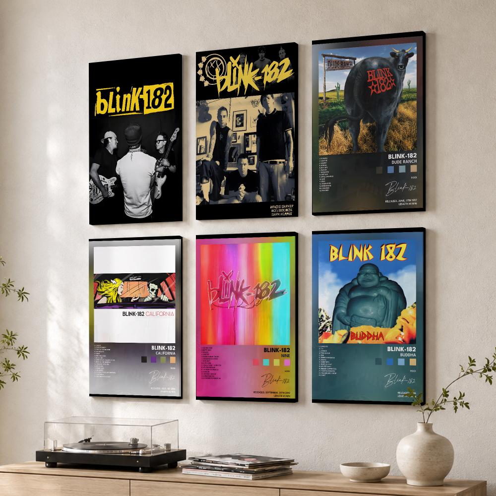 Live Rock - Póster de madera con marco para