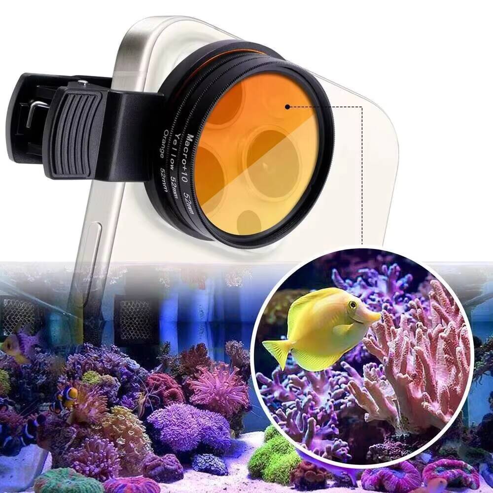 Lentes para acuario, 37MM/52Mm - Reef Tank Filter reseña y precio