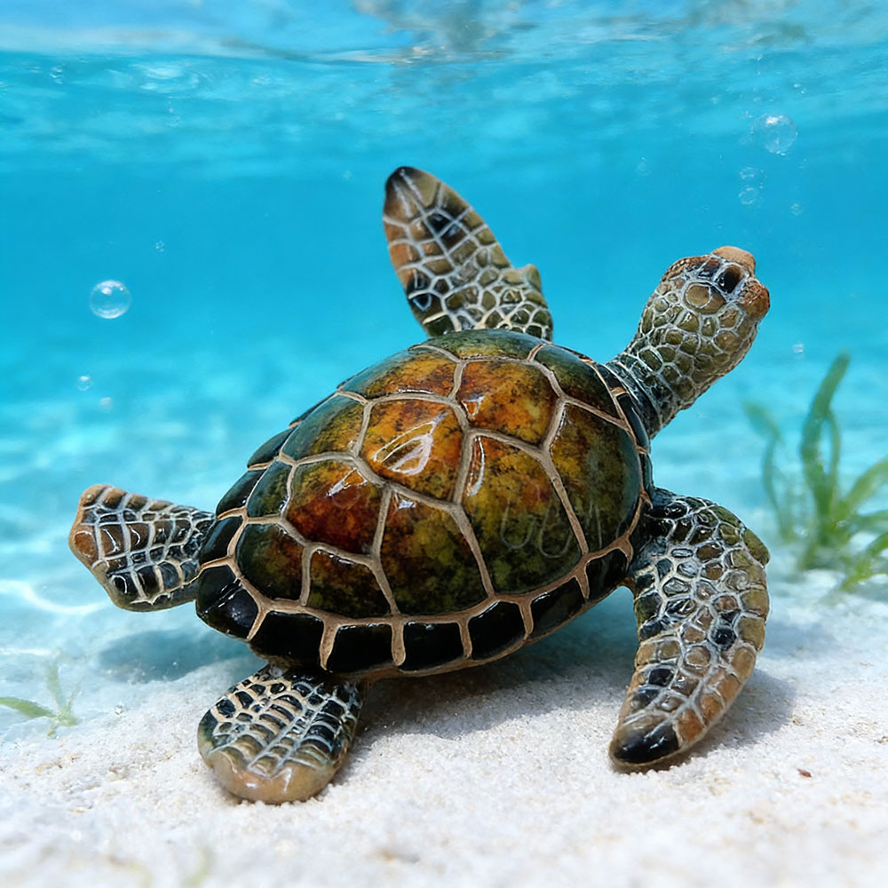 Molde de silicona de tortuga m - Marine Aquarium Epoxy reseña y precio