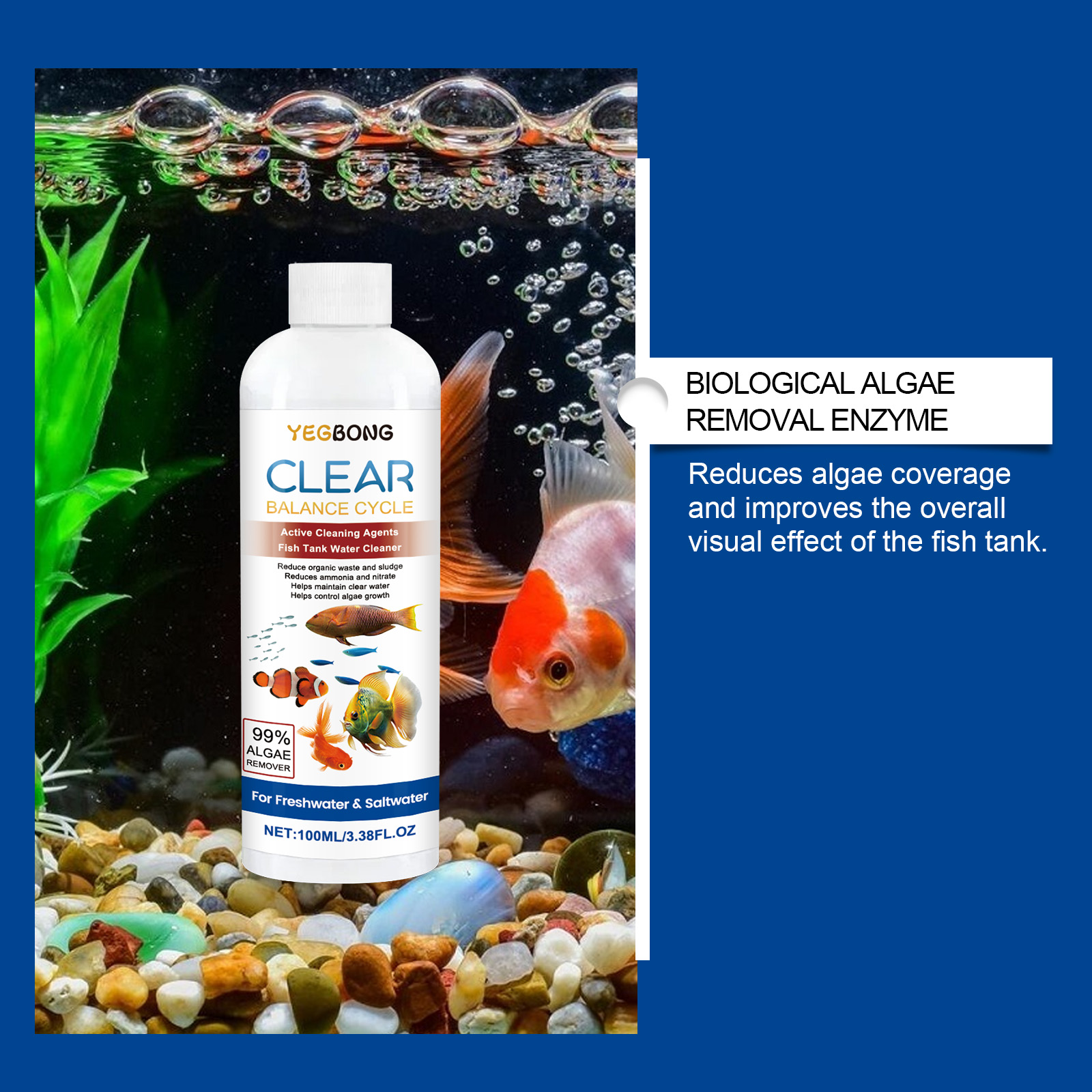 Clarificador de agua para acua - Ocean Aquarium reseña y precio