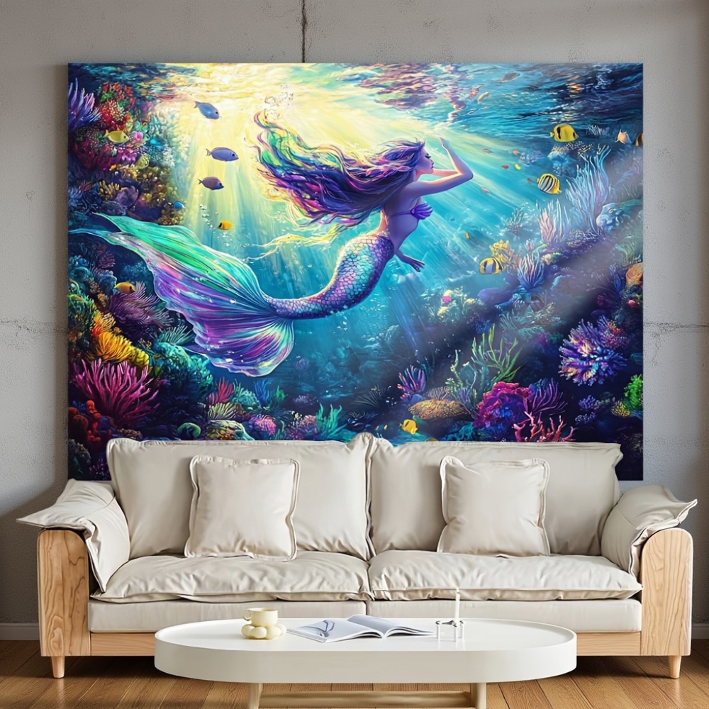 Tapiz de Pared Grande con Dise - Marine Coral reseña y precio