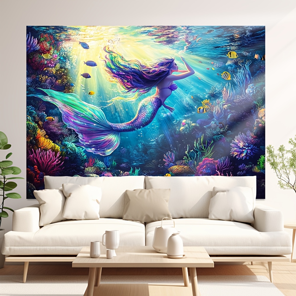Tapiz de Pared Grande con Dise - Marine Coral reseña y precio