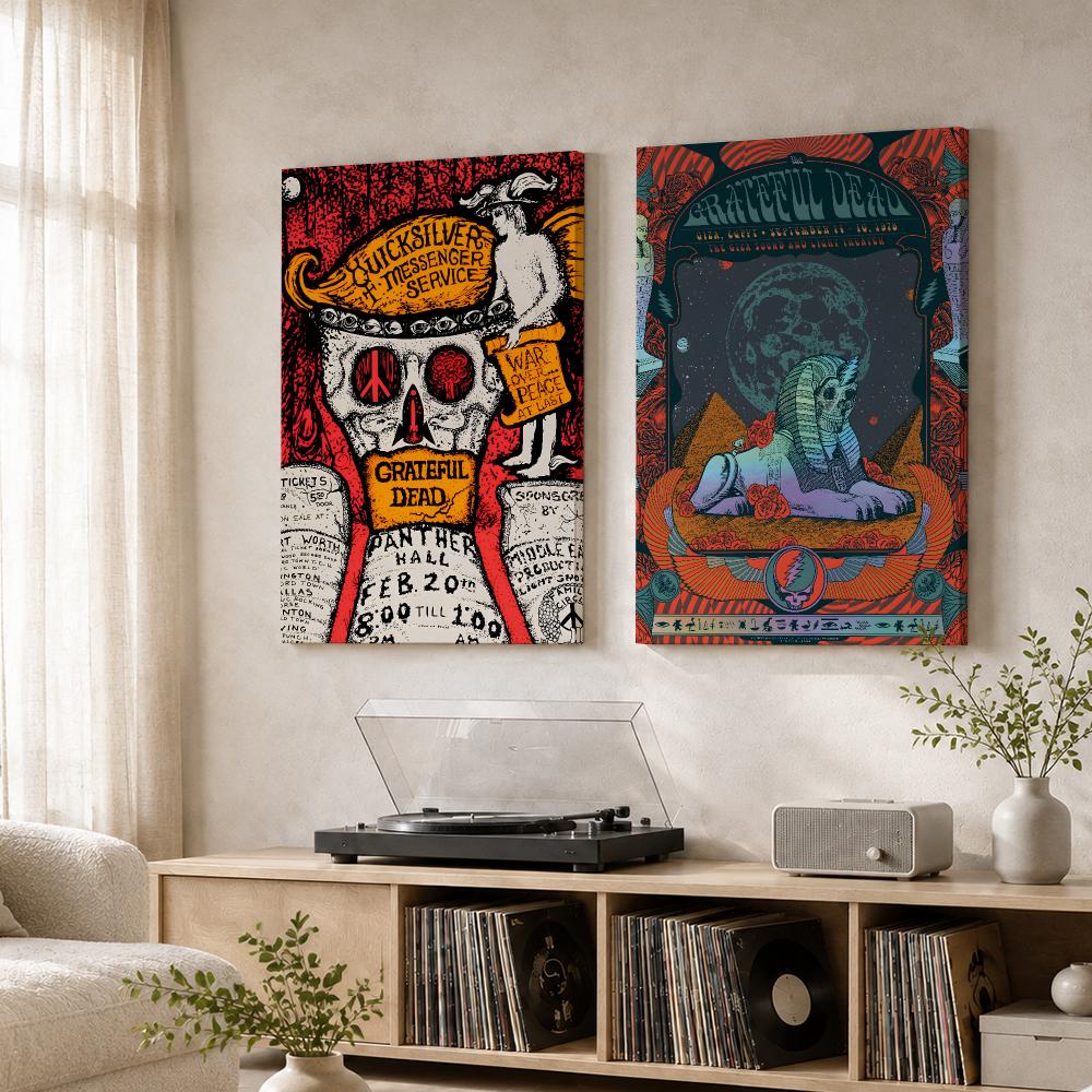 Póster de madera con marco de  - Live Rock reseña y precio