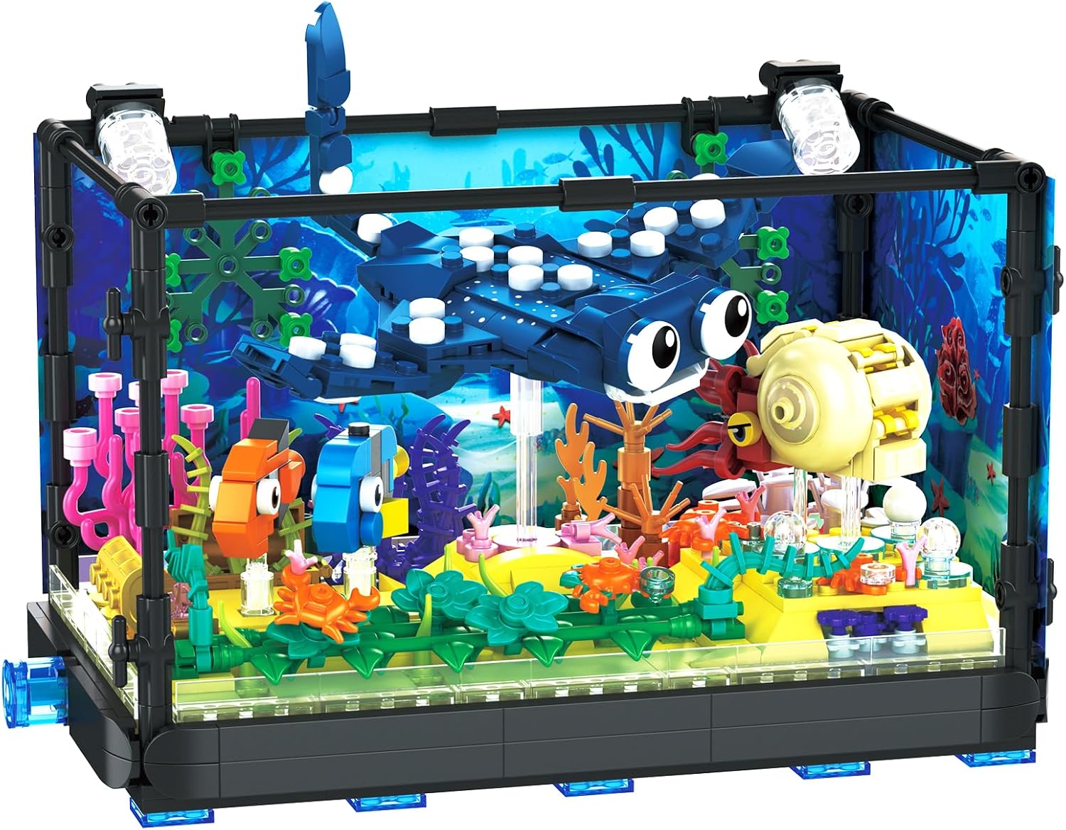 Set de Construcción de Acuario - Marine Aquarium Cube reseña y precio