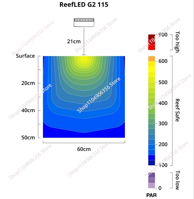 Nueva Lámpara LED de 60w para  - Reef Aquarium reseña y precio