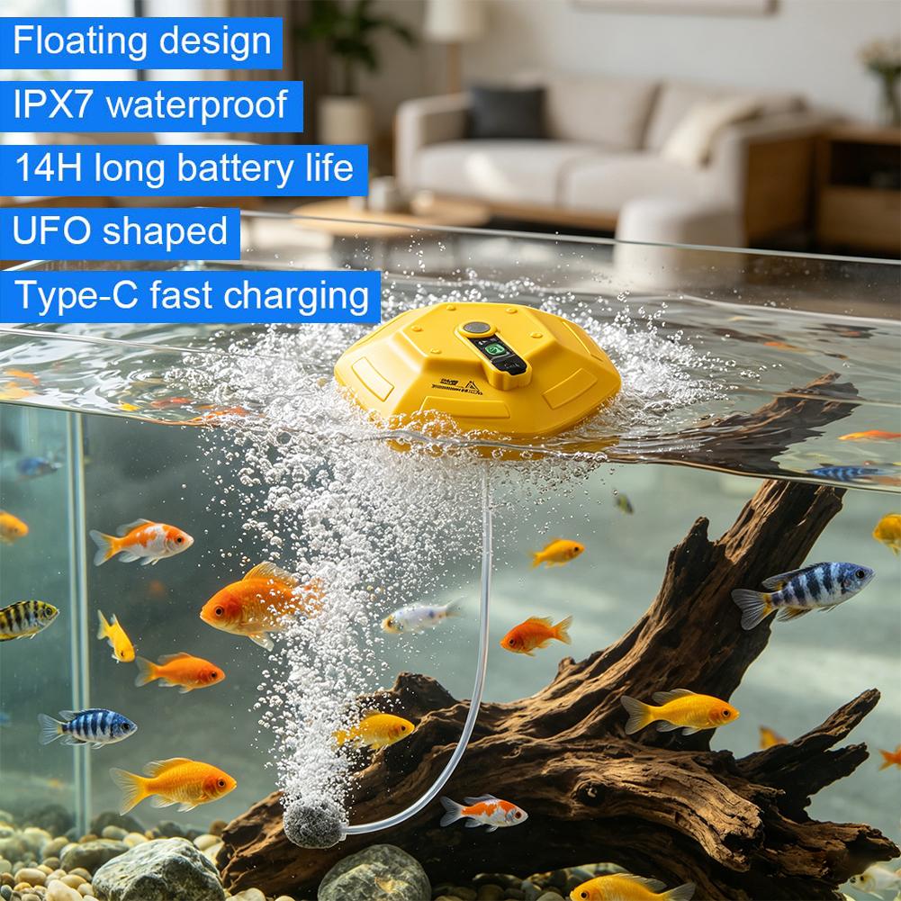 Bomba de Oxígeno Portátil para - Marine Fish Tank reseña y precio