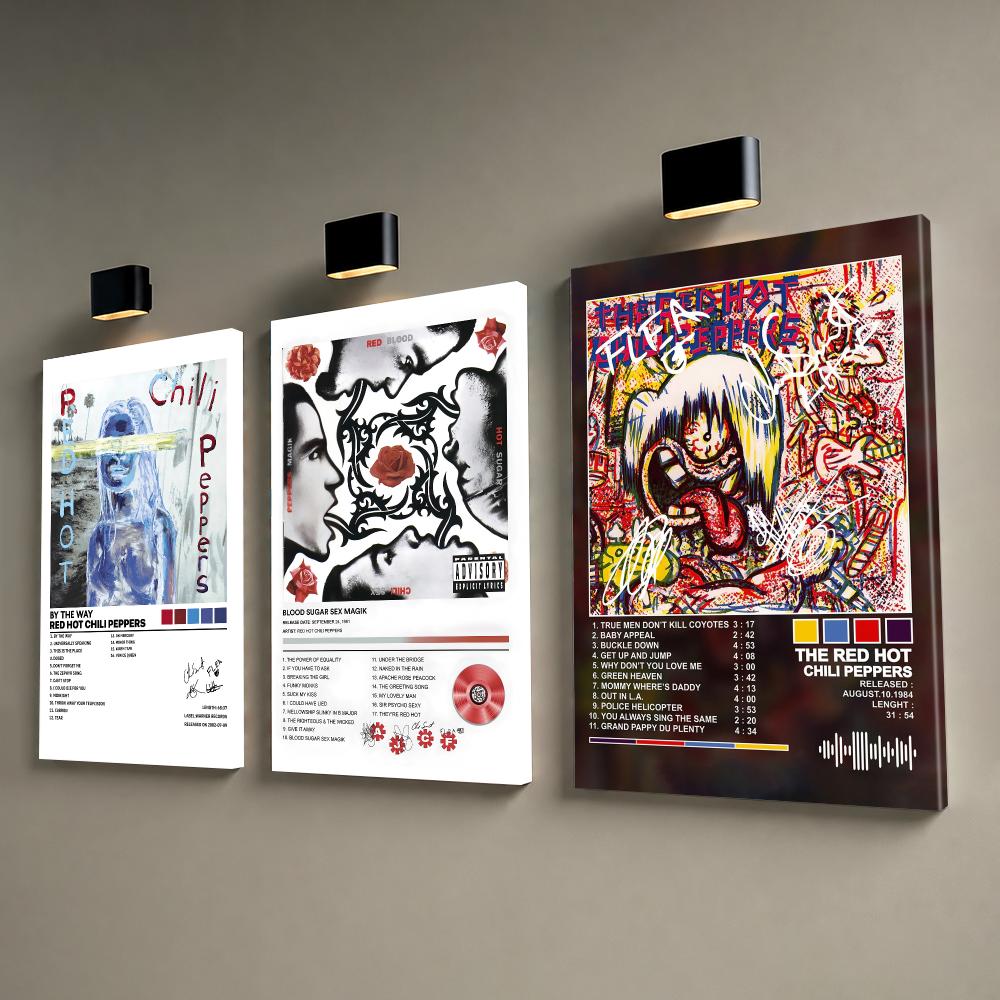 Póster en lienzo con marco, co - Live Rock reseña y precio