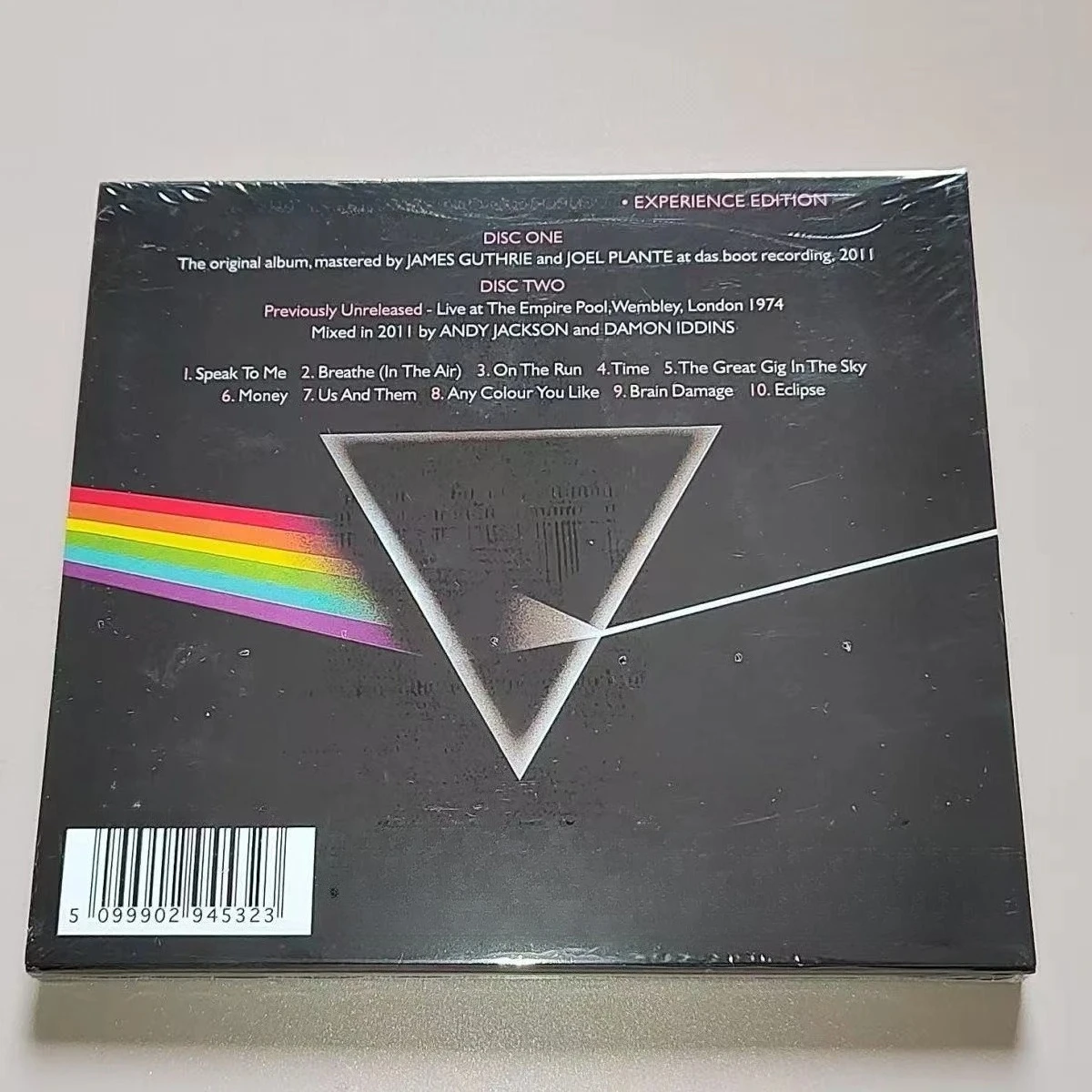 El lado oscuro de la Luna: con - Live Rock reseña y precio