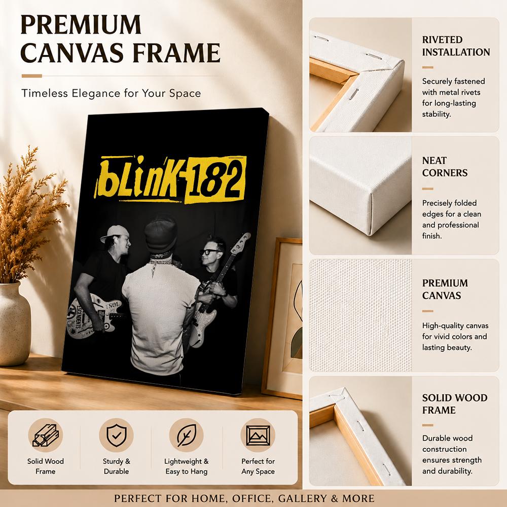 Póster de madera con marco par - Live Rock reseña y precio