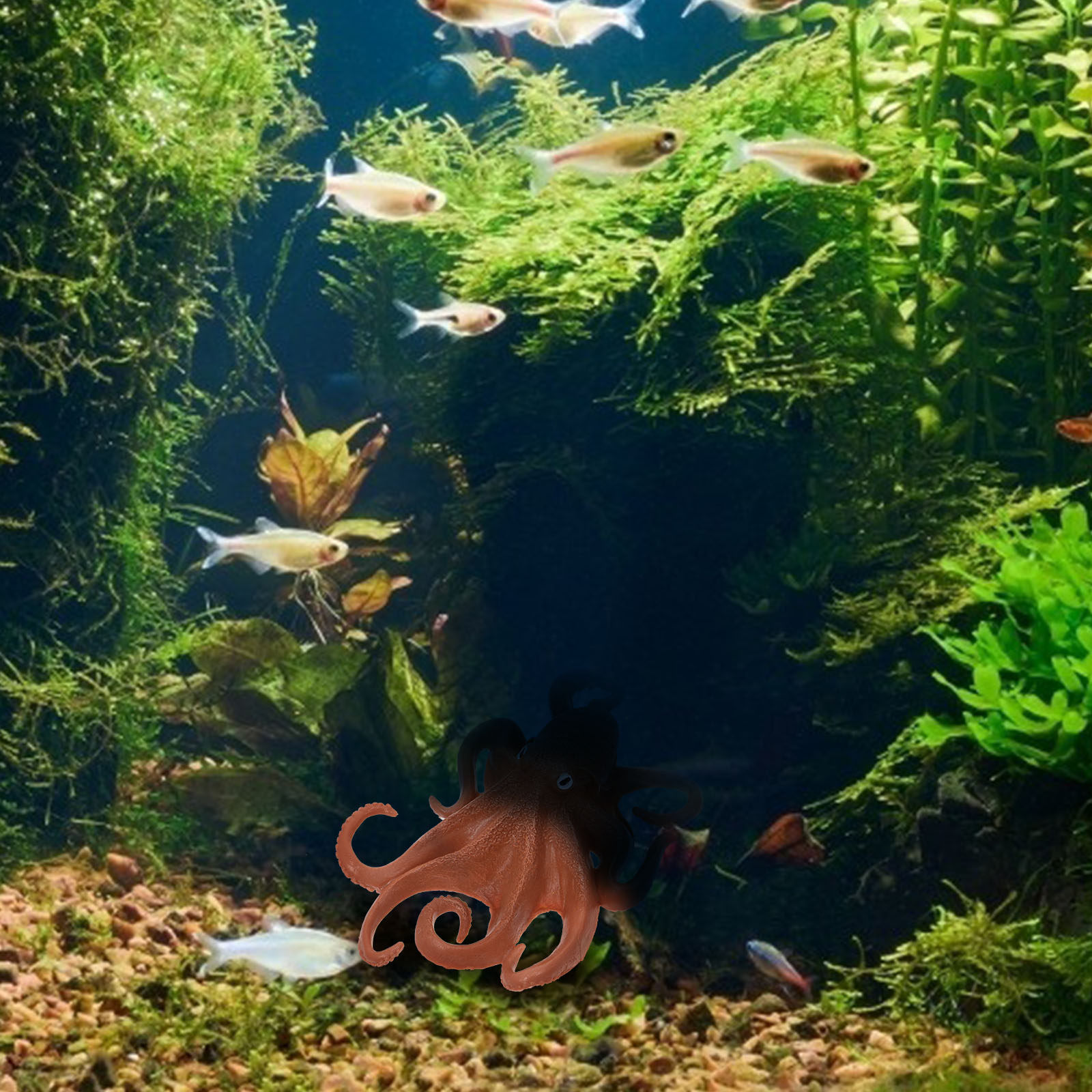 1 unidad. Figura decorativa de - Ocean Aquarium reseña y precio